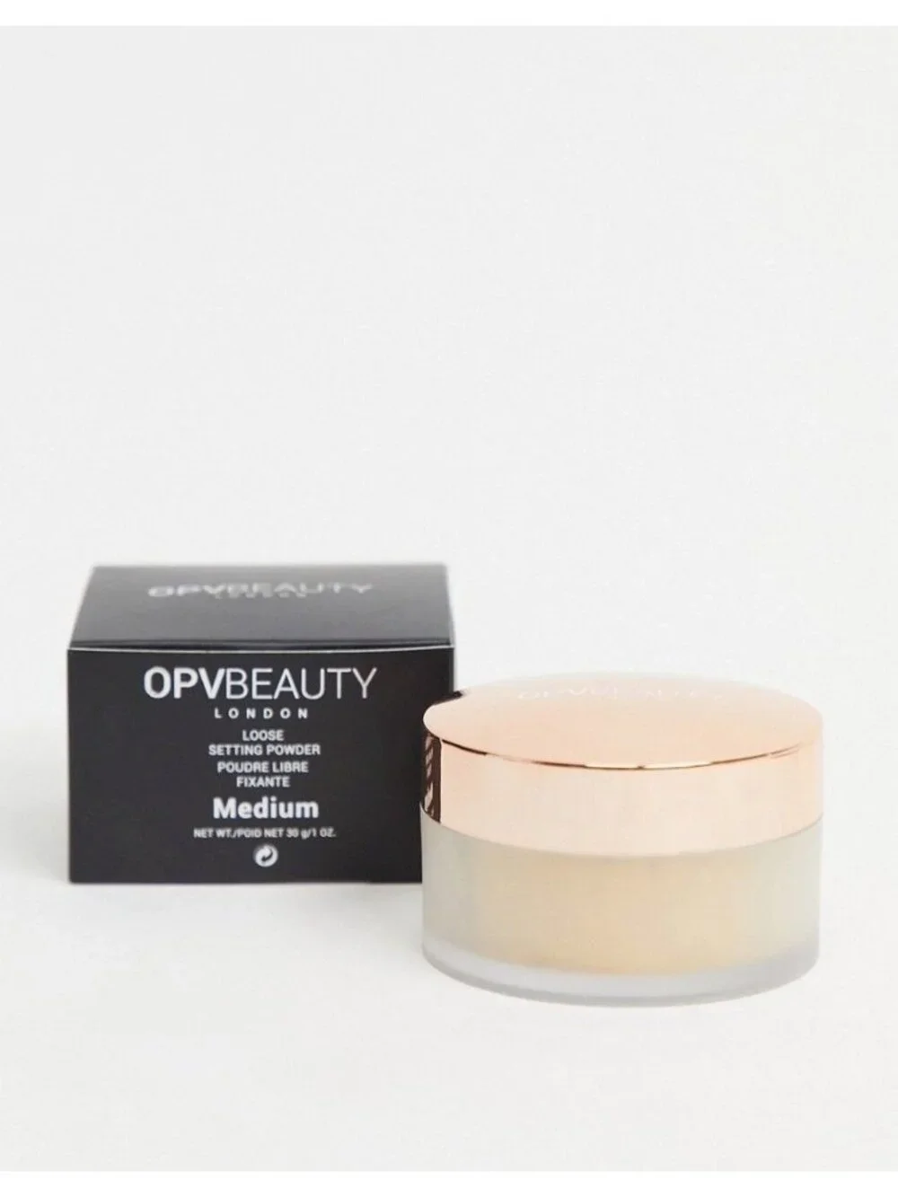 OPV Beauty London Loose Setting Powder 30g Medium Matte Finishing Makeup SEALED
